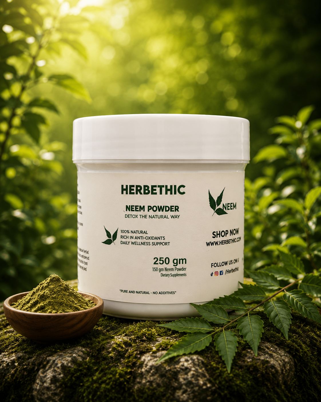 Herbethic | Neem Powder (250g)