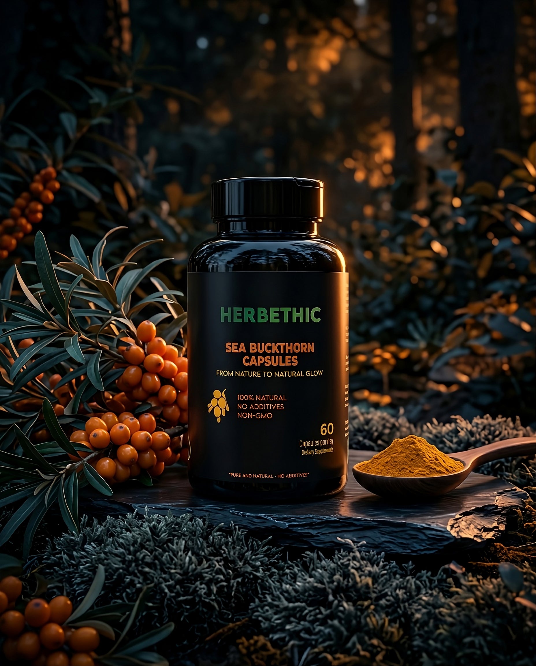 Herbethic Sea Buckthorn Capsules