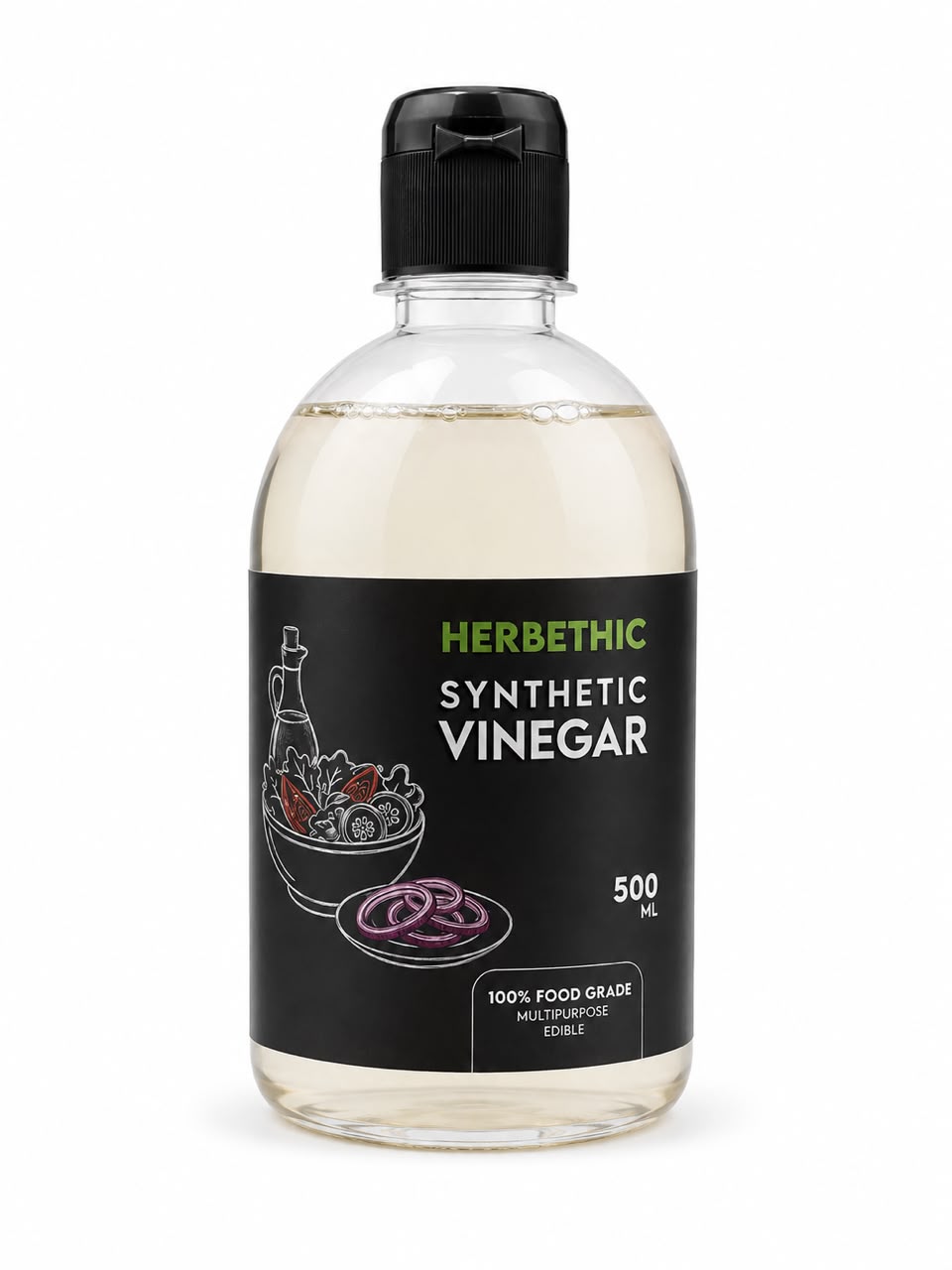 Herbethic | Pure Synthetic Vinegar (500 ML)