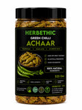 Herbethic | Traditional Green Chilli Achaar (525g)